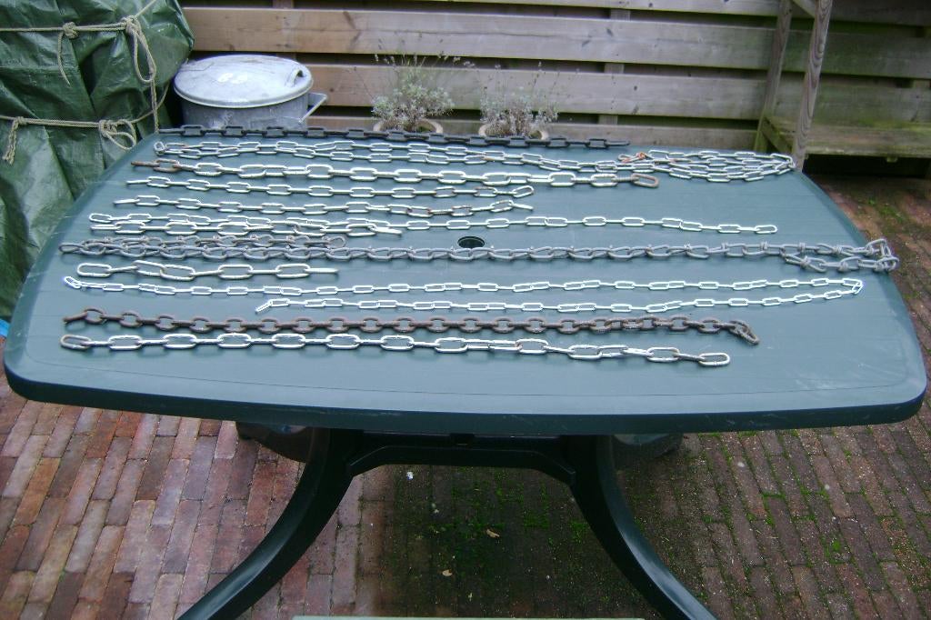 Stalen kettingen, Ophalen, Gebruikt, IJzer, Overige typen