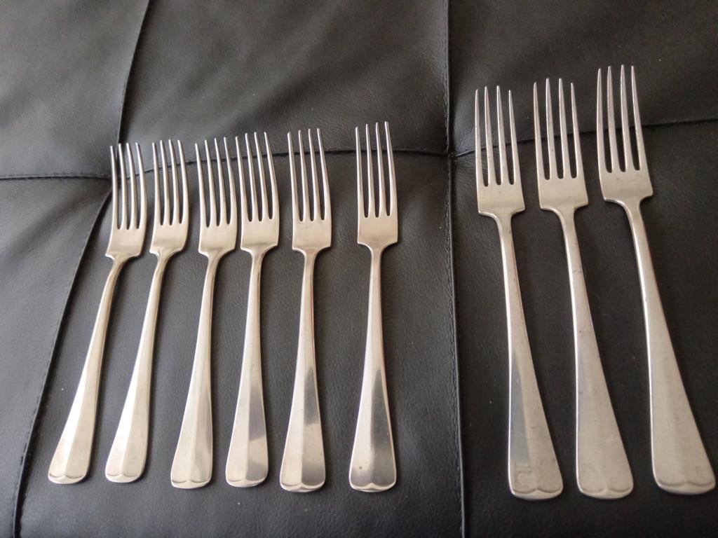 Gero Zilvium Haags Lofje vorken, Ophalen of Verzenden