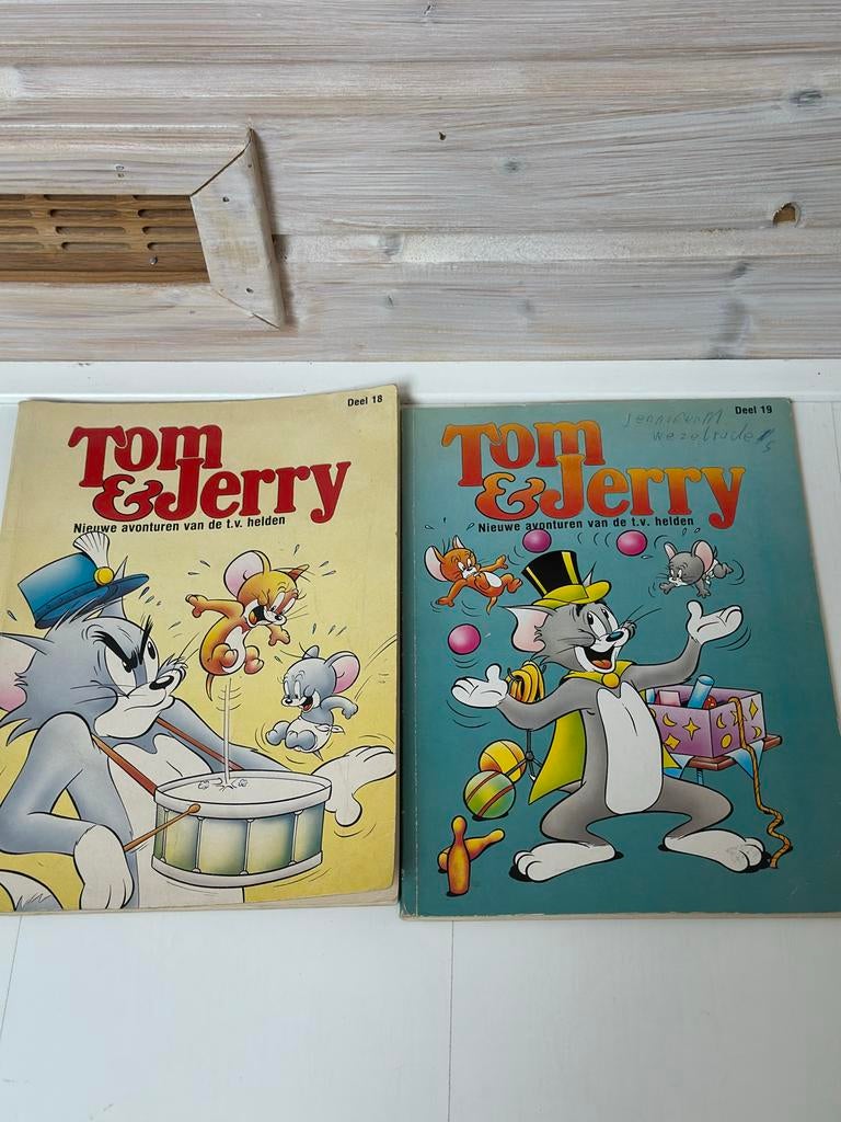 Tom & Jerry stripboeken - Deel 18 en 19, Boeken, Stripboeken, Meerdere stripboeken, Ophalen of Verzenden, Gelezen