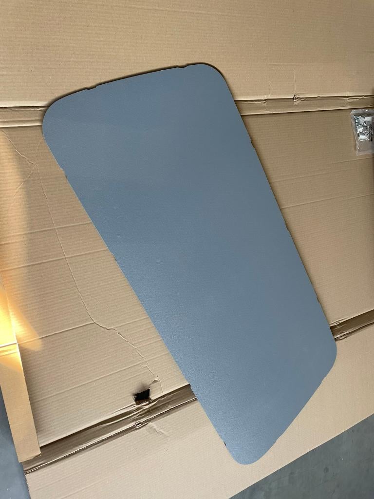 Achterklep boven paneel 5mm kunststof grijs VW Caddy, Ophalen, Bulters Bedrijfswageninrichtingen, Nieuw, De Houtakker 12D
