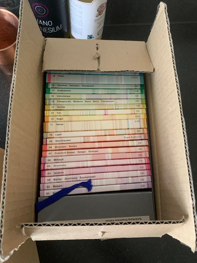 Schönberg Ensemble Edition CD Boxset, Boxset, Modernisme tot heden, Ophalen of Verzenden, Nieuw in verpakking