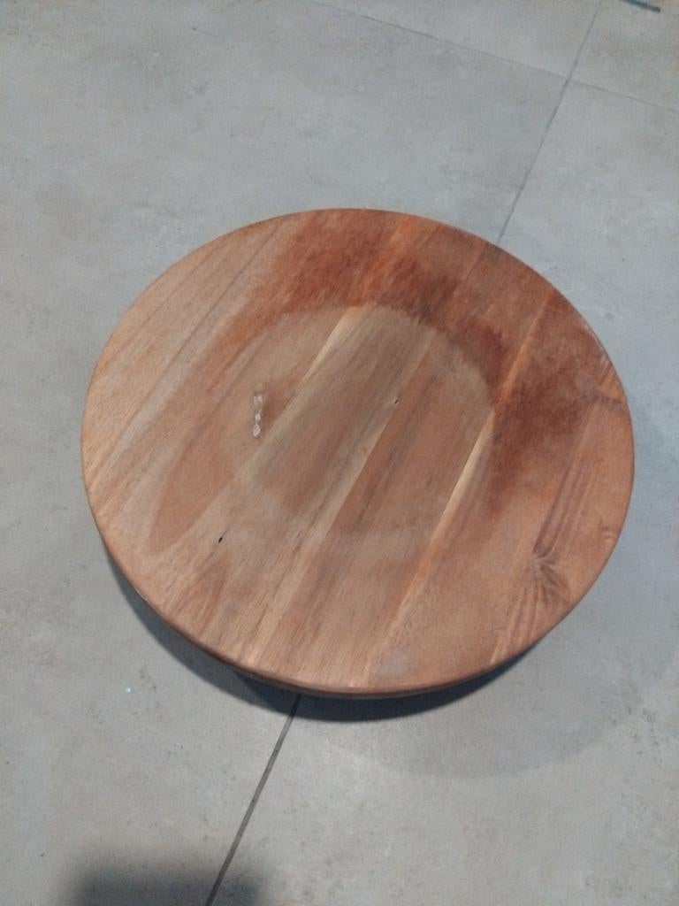 Ikea houten planten trolley 30 cm doorsnee plantentrolley, Ophalen of Verzenden, Zo goed als nieuw, Rond