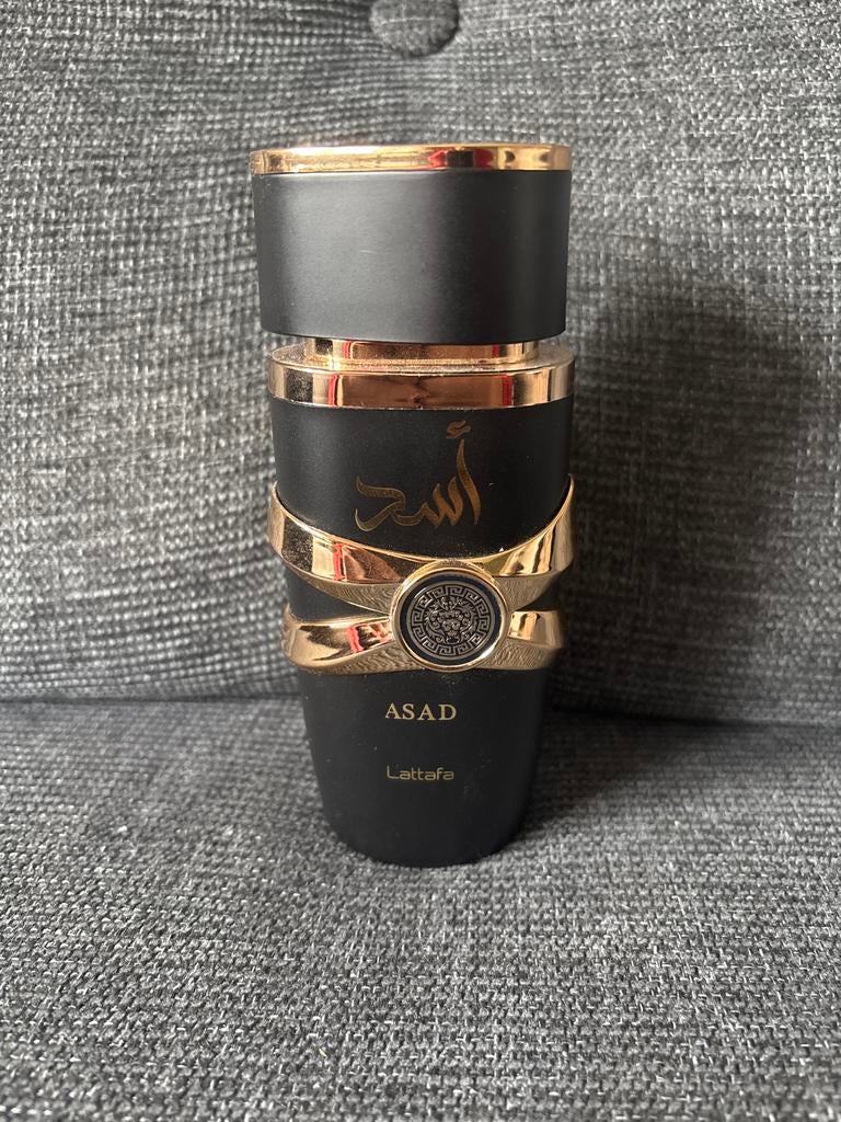 Lattafa ASAD heren parfum, Ophalen of Verzenden, Zo goed als nieuw