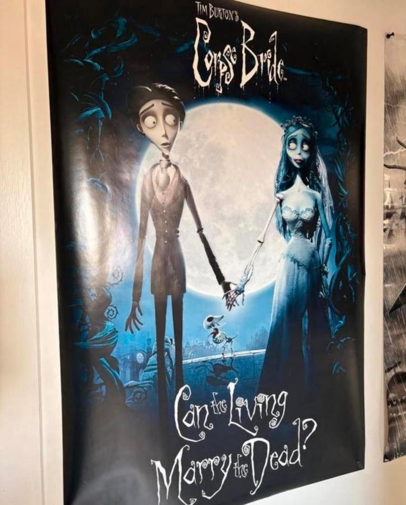 Poster Corpse Bride, Ophalen, Zo goed als nieuw, A1 t/m A3