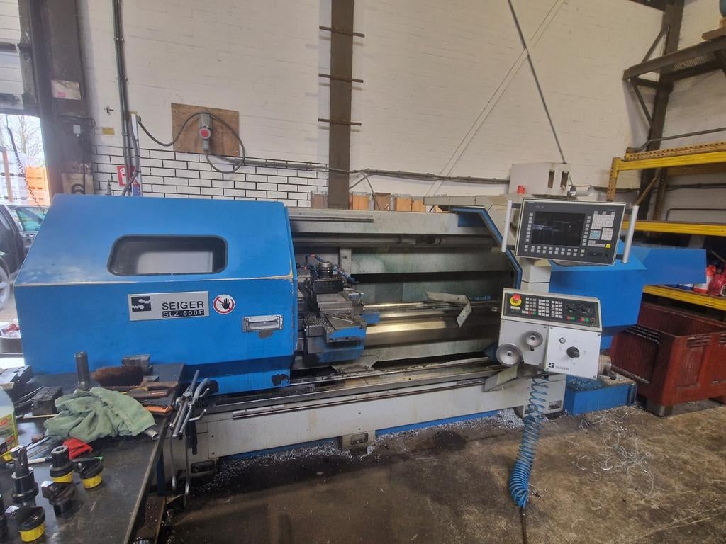 Onderdelen Seiger SLZ 500 E  Teach in CNC Siemens 2008, Ophalen of Verzenden