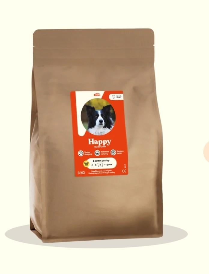 20 kg Just russel hondenvoer graan vrij bordercollie (+), Ophalen, Hond