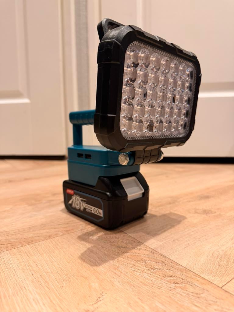 Krachtige 90W ledlamp – voor Makita 14.4V/18V compatibel, Ophalen of Verzenden, Nieuw