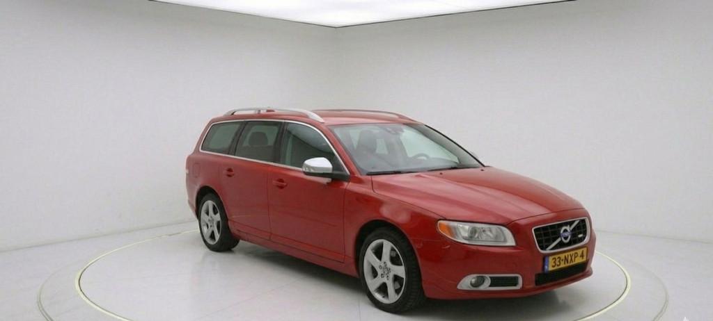 Volvo V70 2.0T R-Edition LEDER PDC NAVI VOL!, Euro 5, 4 cilinders, 1558 kg, Navigatiesysteem