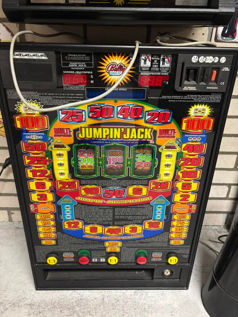 Bally Wulff Jumping Jack, Verzamelen, Euro, Ophalen, Zo goed als nieuw, Met sleutels