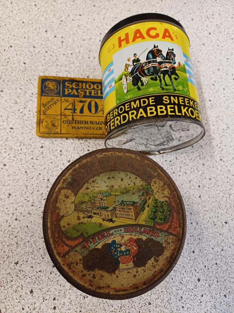 Oude blikken, Verzamelen, Ophalen of Verzenden, Gebruikt, Overige