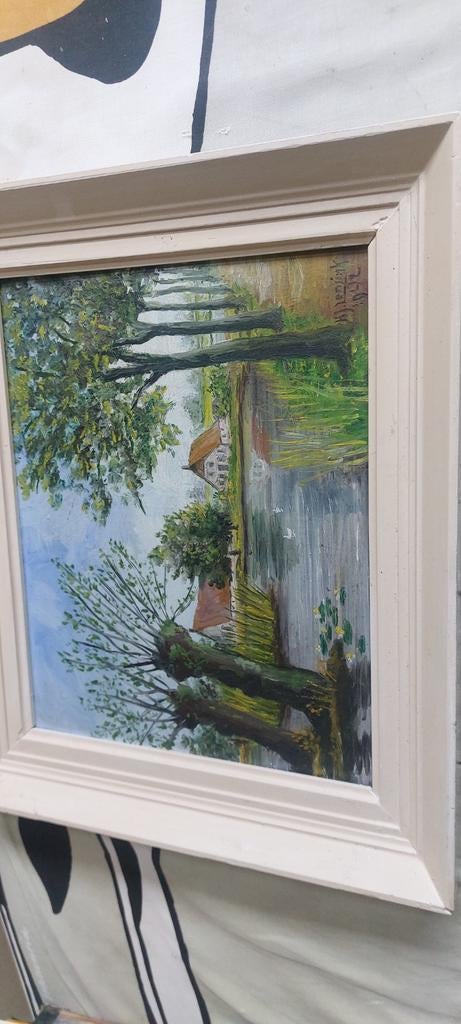 Schilderij van Lensink 1942, Ophalen of Verzenden