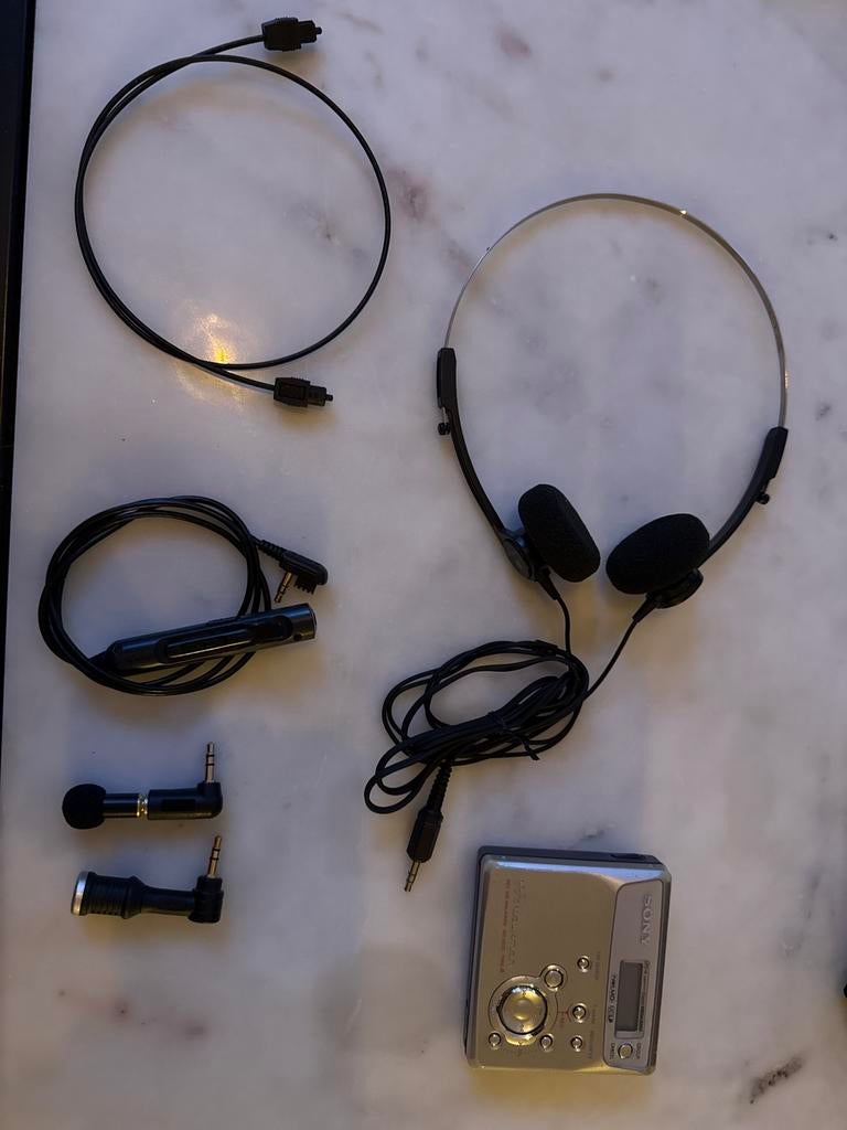 Sony MiniDisc Walkman MZ-N505 NetMD + complete set, Ophalen of Verzenden, Minidisc-recorder