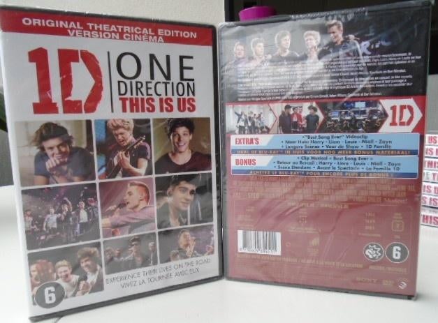 One Direction NIEUWE DVD 8712609604511, Alle leeftijden, Ophalen of Verzenden, Nieuw in verpakking, Muziek en Concerten