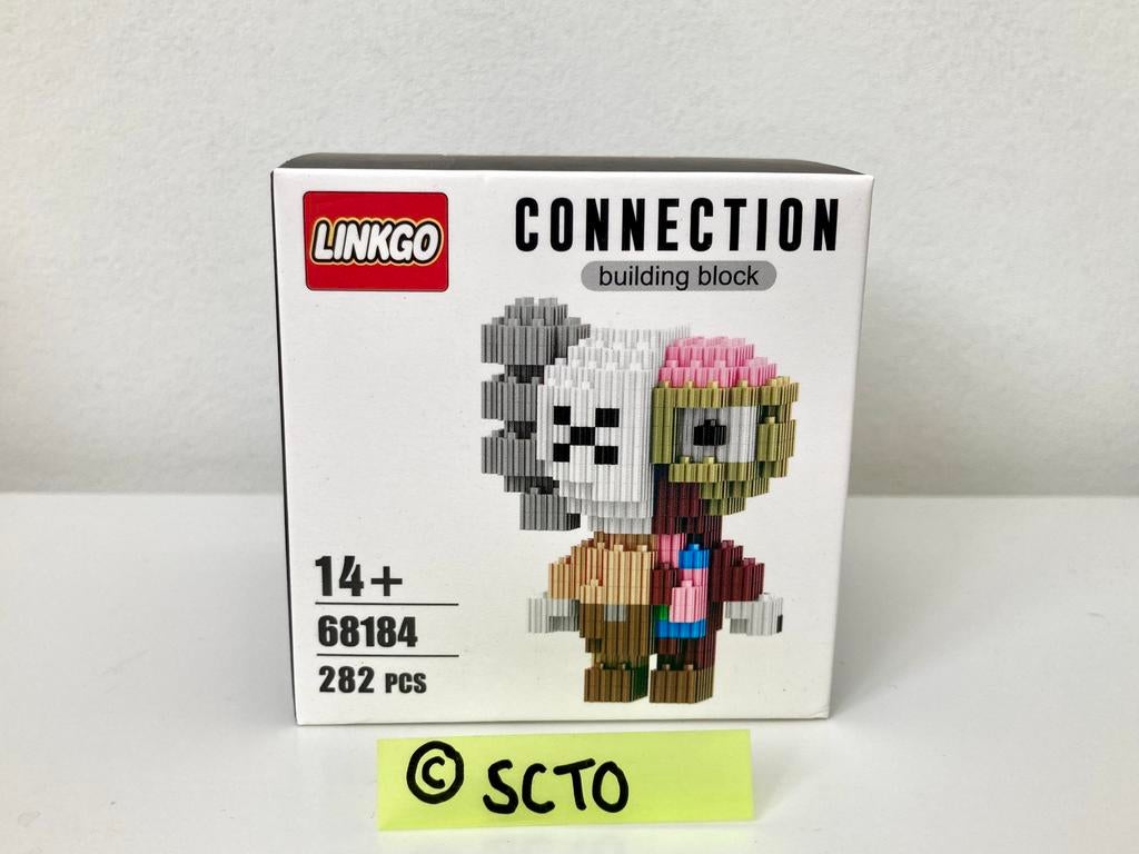 Kaws Companion ontleden 3D pop hypebeast mini bouwstenen, Ophalen of Verzenden, Nieuw, Overige merken