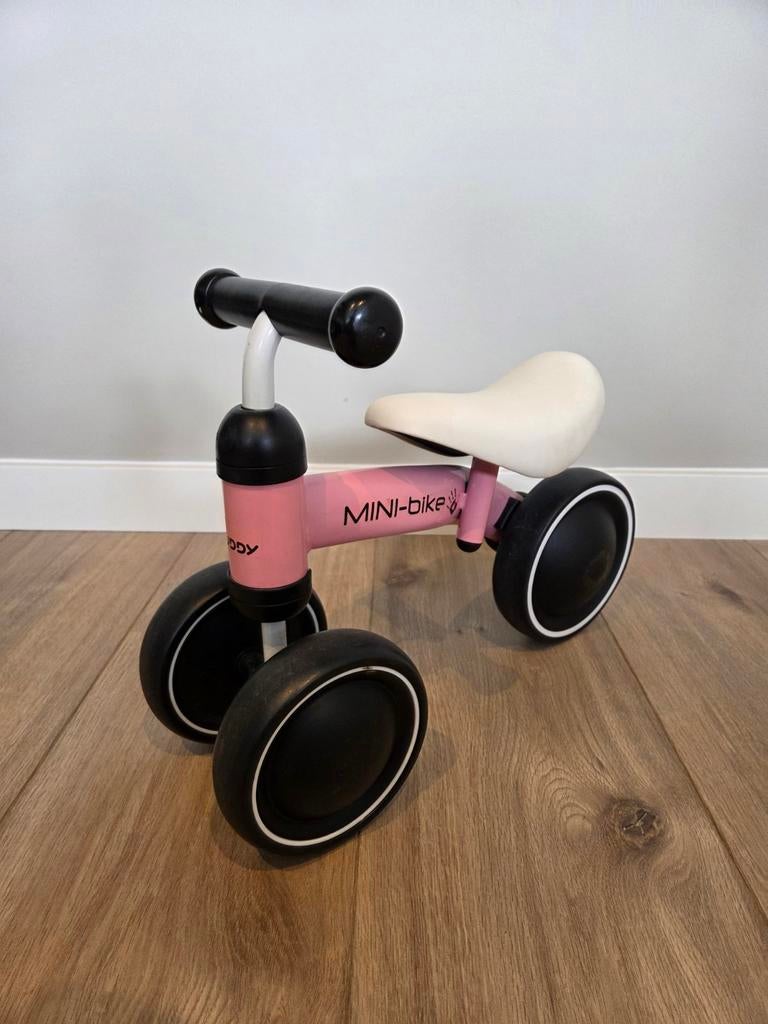 Luddy mini-bike loopfiets roze, Ophalen, Gebruikt, Loopfiets