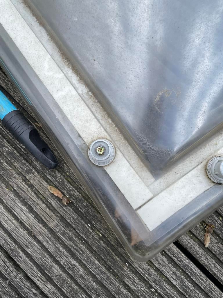 Gebruikte Dakkoepel 114x214 cm (gat 1x2m) - Ophalen, Ophalen, Gebruikt, 80 tot 120 cm, 160 cm of meer