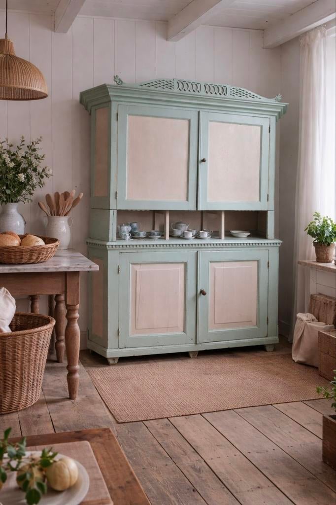 Houten bijzettafeltje met glasplaat, serveer tafeltje, tafel, Ophalen, Gebruikt, Vintage, Nvt