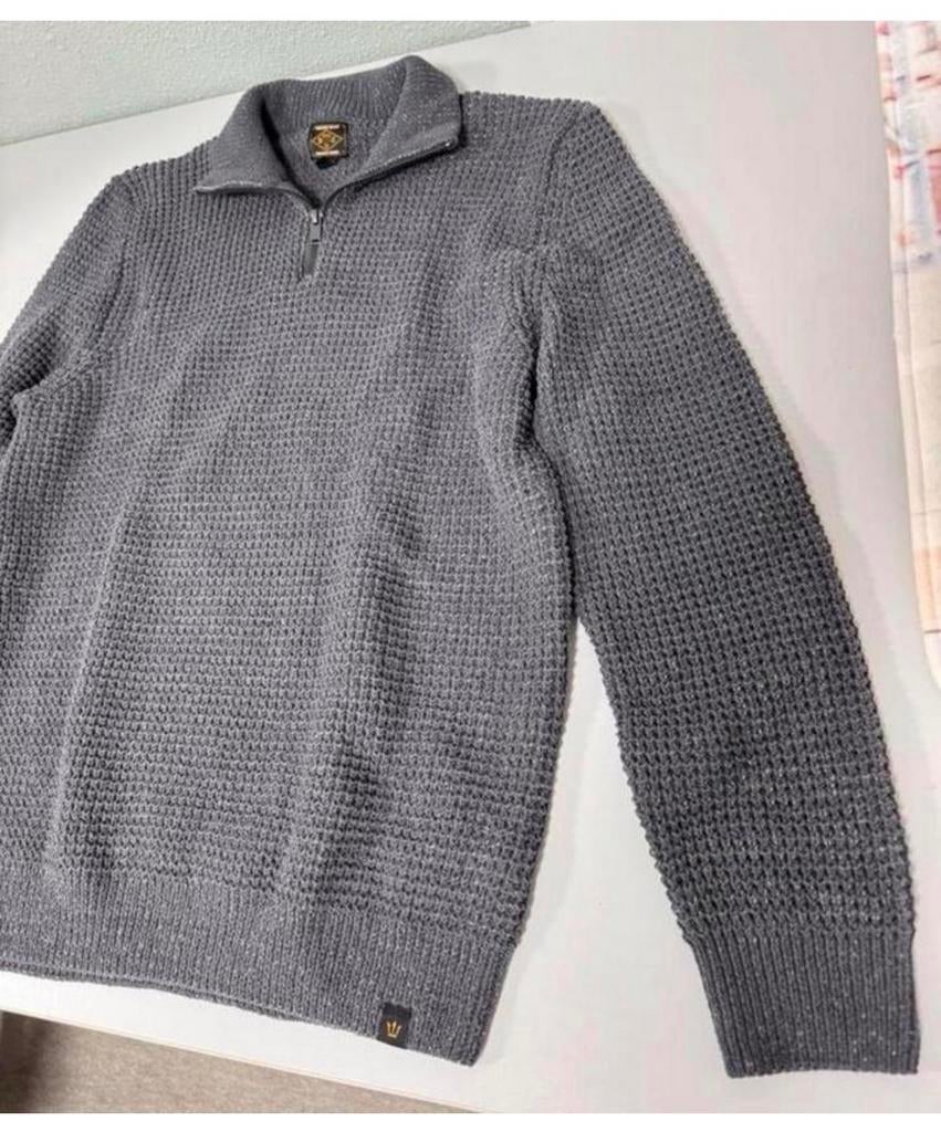 NEXT Premium grade Trui Sweater Vest L grijs grijze mannen, Maat 52/54 (L), Ophalen of Verzenden, Zo goed als nieuw, H