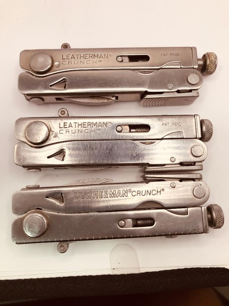 Rare Vintage Leatherman CRUNCH Multitool Foldable Lockable, Gebruikt, Maarten@MrMultitool.com, Ophalen of Verzenden, MrMultitool.com
