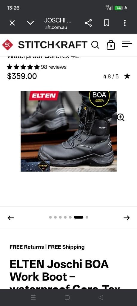 Elten Joschi BOA GTX, Ophalen of Verzenden, Nieuw