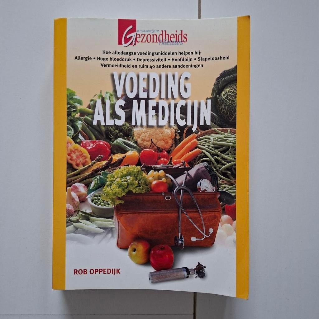 Voeding als Medicijn - Rob Oppedijk (Gezondheidsboek), Ophalen of Verzenden, Gelezen, Gezondheid en Conditie, Rob Oppedijk