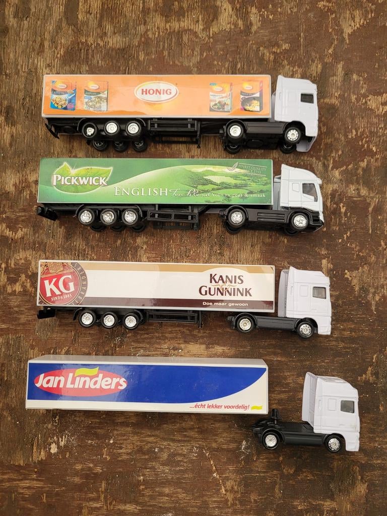 Vintage Miniatuurvrachtwagens voor liefhebber, Ophalen of Verzenden