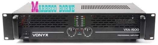 Versterker,amplifier SKY-1500 II PA Versterker 2x 750W, Vonyx, Nieuw, Info@marbeco.nl, Overige instrumenten