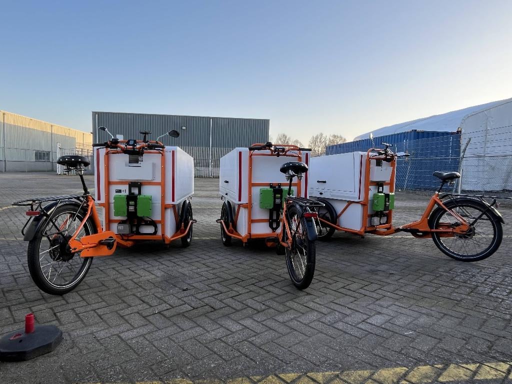 3X Cargo Cycling Centurion XL Elektrische bakfiets+acculader, Fietsen en Brommers, Ophalen, Zo goed als nieuw, Goederen