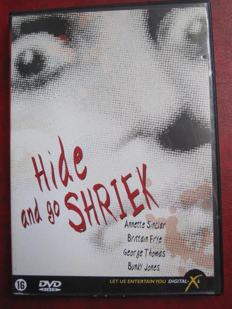 Hide and go Shriek (1988), Vanaf 16 jaar, Ophalen of Verzenden, Zo goed als nieuw, Overige genres