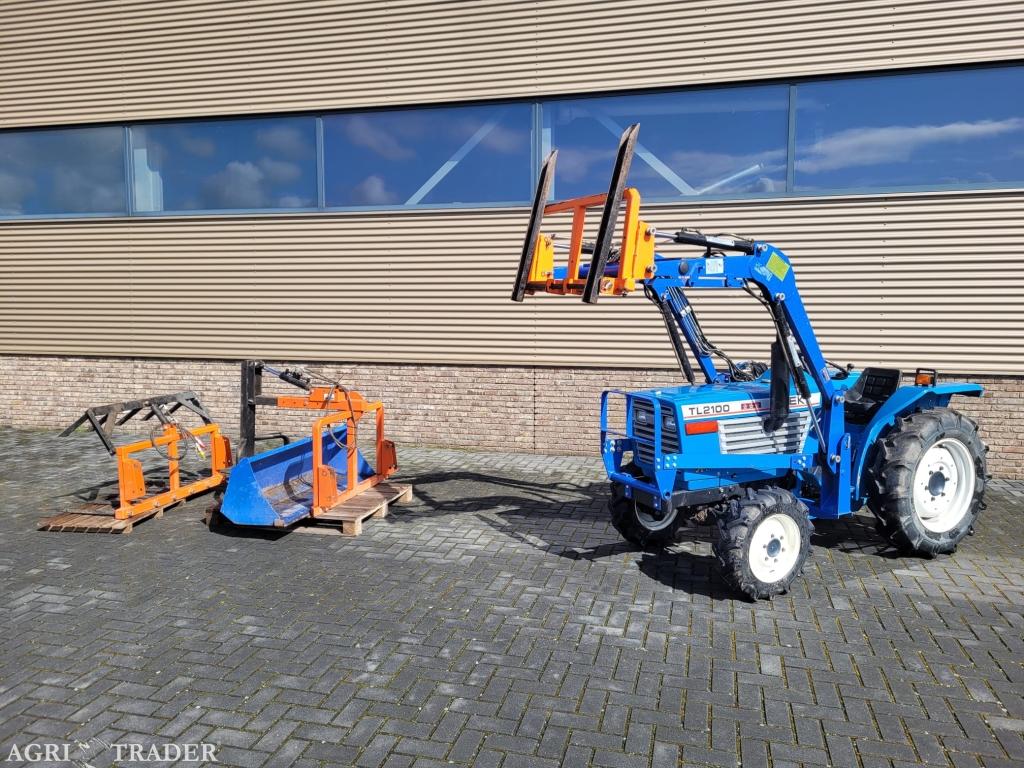 Iseki 2100 met voorlader en aanbouwwerktuigen, Gebruikt, Info@vandijkhouten.nl, Ophalen of Verzenden, Tot 80 Pk