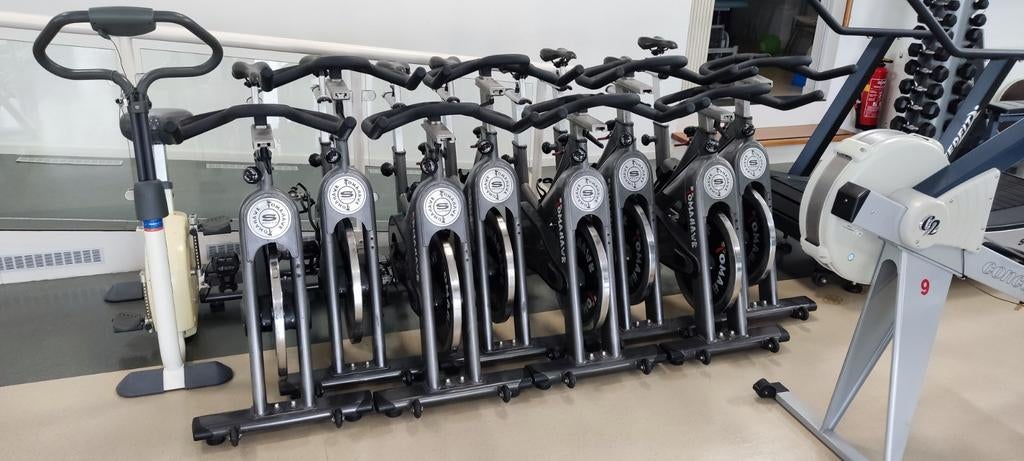 Gebruikte Tomahawk spinningbikes - per stuk of hele koop, Sport en Fitness, Ophalen
