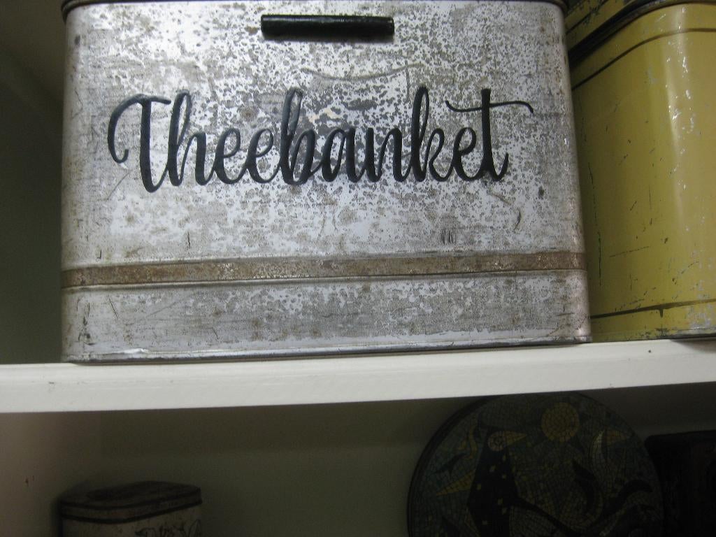 winkelblik, Verzamelen, Blikken, Ophalen of Verzenden, Gebruikt, Overige