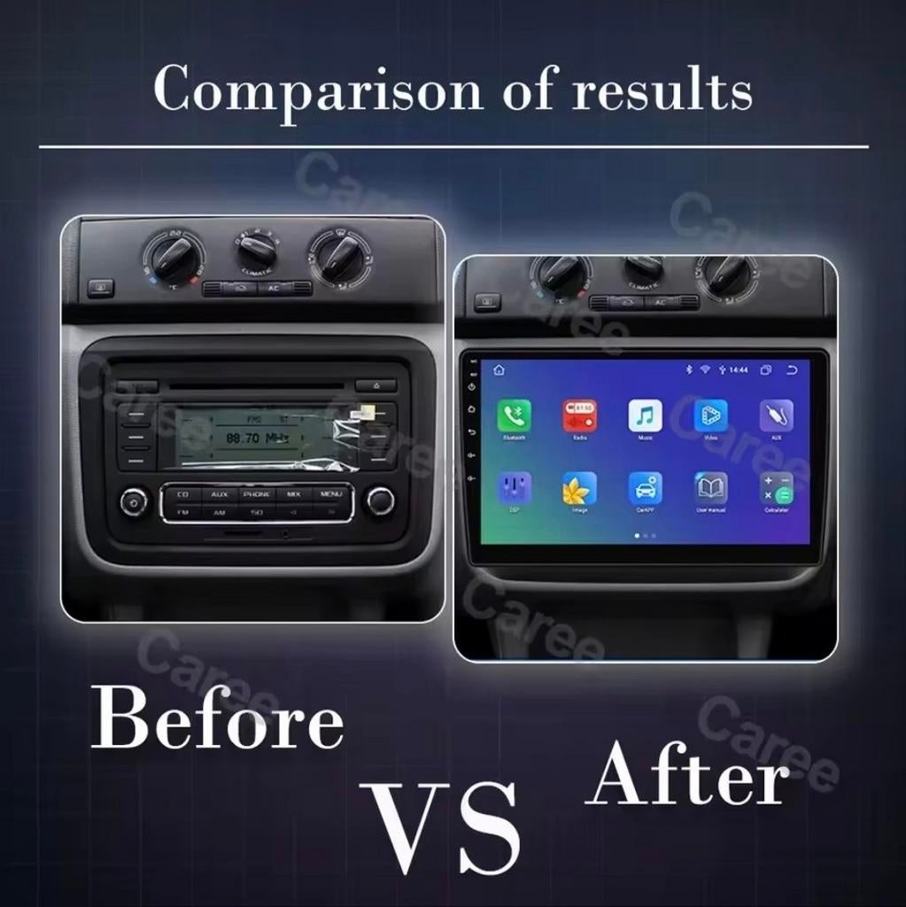 Android Radio skoda vw seat - 8GB RAM/128GB - Android 14, Auto diversen, Autoradio's, Ophalen of Verzenden