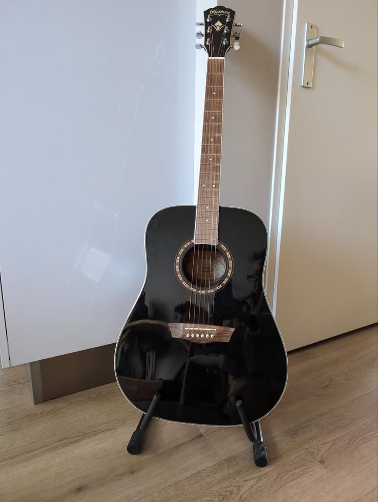Washburn WD10 SB Akoestische Gitaar - Speciale Editie, Muziek en Instrumenten, Ophalen, Zo goed als nieuw, Western- of Steelstringgitaar