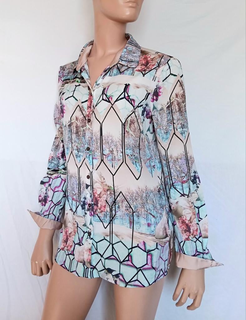 MARCCAIN Blouse , Maat 38 - 40, Verzenden, Zo goed als nieuw, Maat 38/40 (M), Overige kleuren