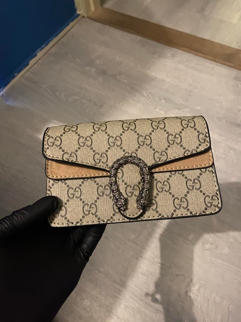 Gucci Dionysus Super Mini Tasje - Zo goed als nieuw, Ophalen of Verzenden, Zo goed als nieuw, Beige, Avondtasje