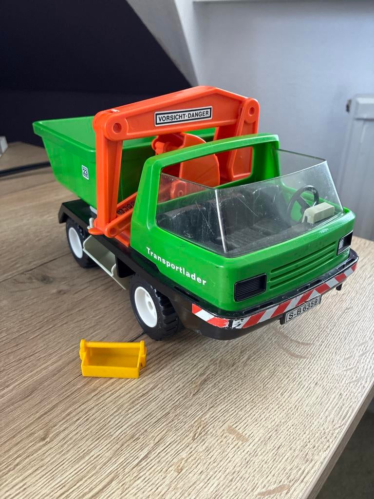 Playmobil vrachtwagen met graafarm, Ophalen, Gebruikt