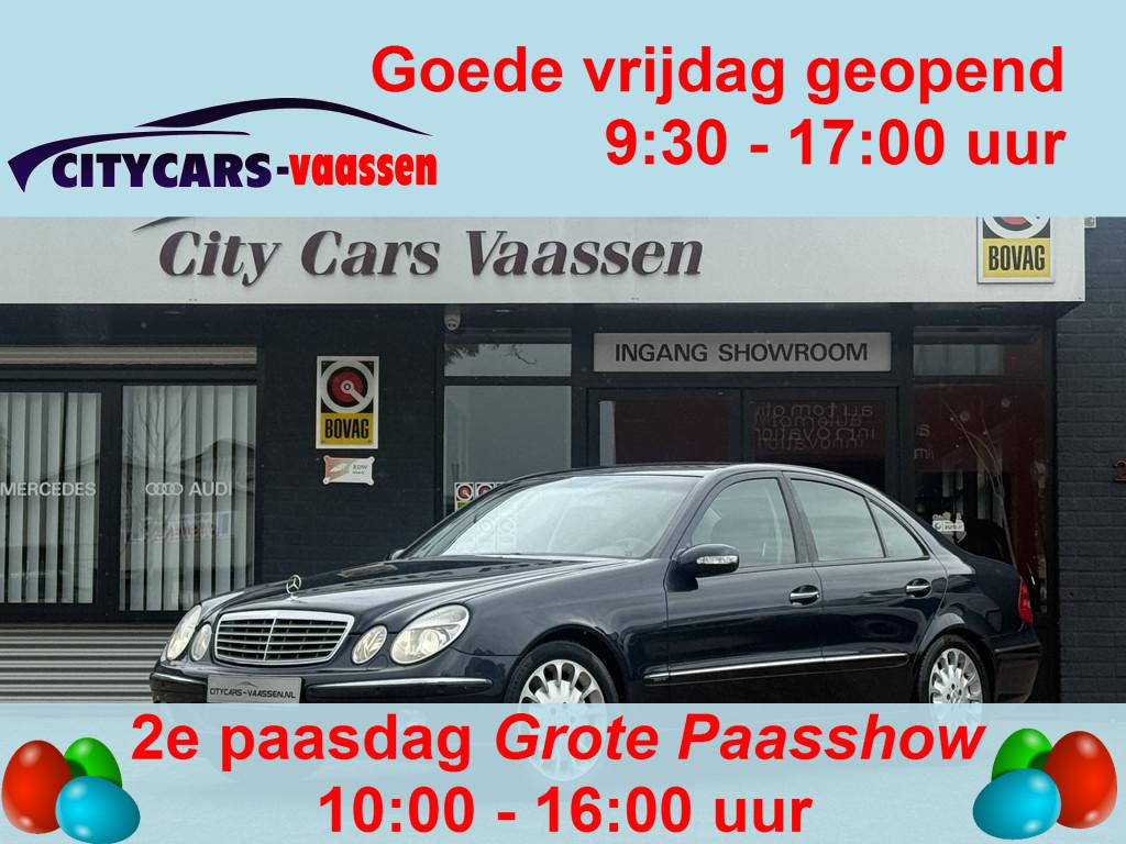 Mercedes-Benz E-Klasse 500 Elegance automaat 306 pk youngtim, Automaat, Achterwielaandrijving, Gebruikt, Blauw