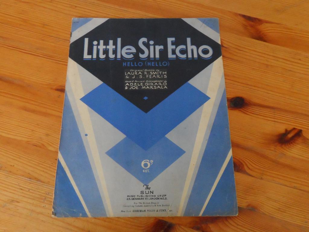 Little sir echo - smith / fearis / girard / marsala, Gebruikt, Gitaar, Ophalen of Verzenden, Artiest of Componist