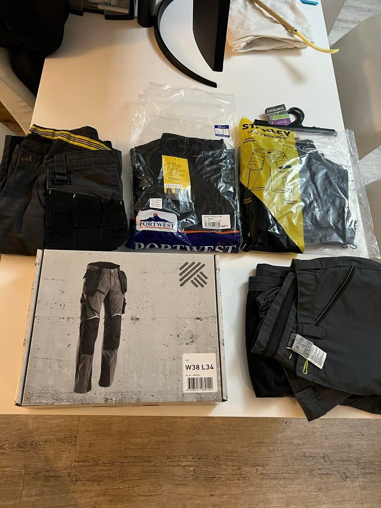 Partij werkkleding en helmen, Tuin en Terras, Werkkleding, Ophalen of Verzenden, Nieuw, Heren, Broek