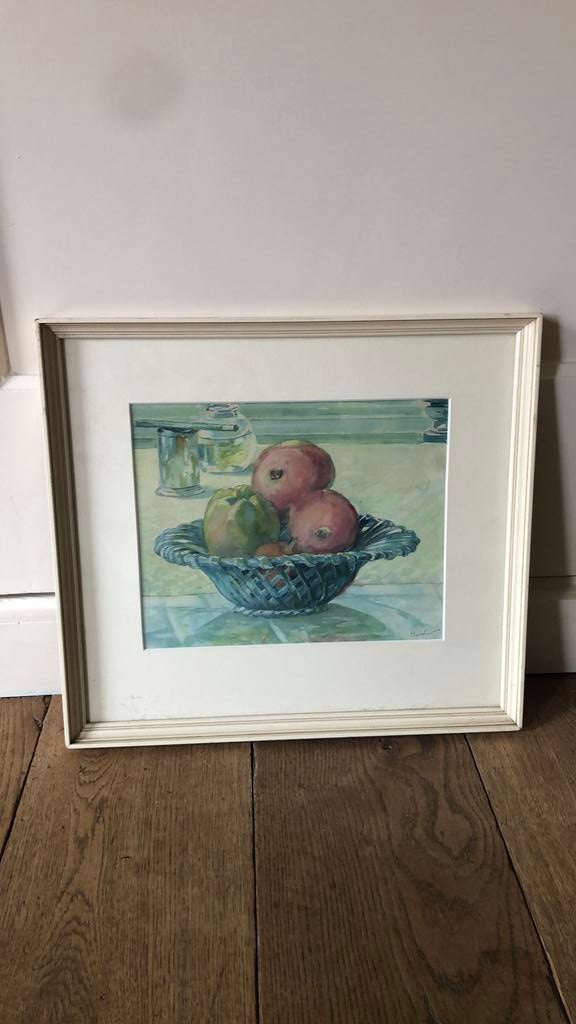 Oude aquarel, Antiek en Kunst, Kunst | Tekeningen en Foto's, Ophalen of Verzenden