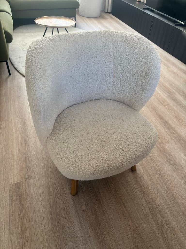 Stoel teddy, Ophalen, Gebruikt, Wit, Eén