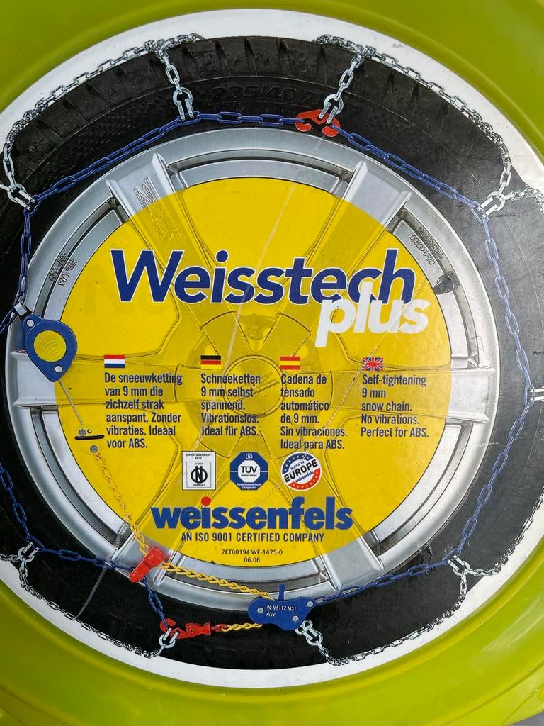 WeissTech Plus Sneeuwkettingen - Nieuw, Ophalen, Nieuw
