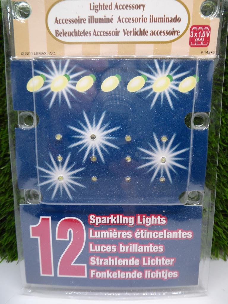 Lemax Item -  12 Sparkling lights - ik ruim op, Ophalen of Verzenden, Nieuw