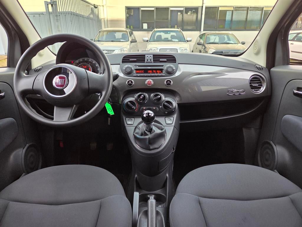 Fiat 500 1.2 Lounge|Airco|El.Ramen|Start/Stop|Parkeersensor, Auto's, Gebruikt, 4 cilinders, Leder en Stof, Bedrijf