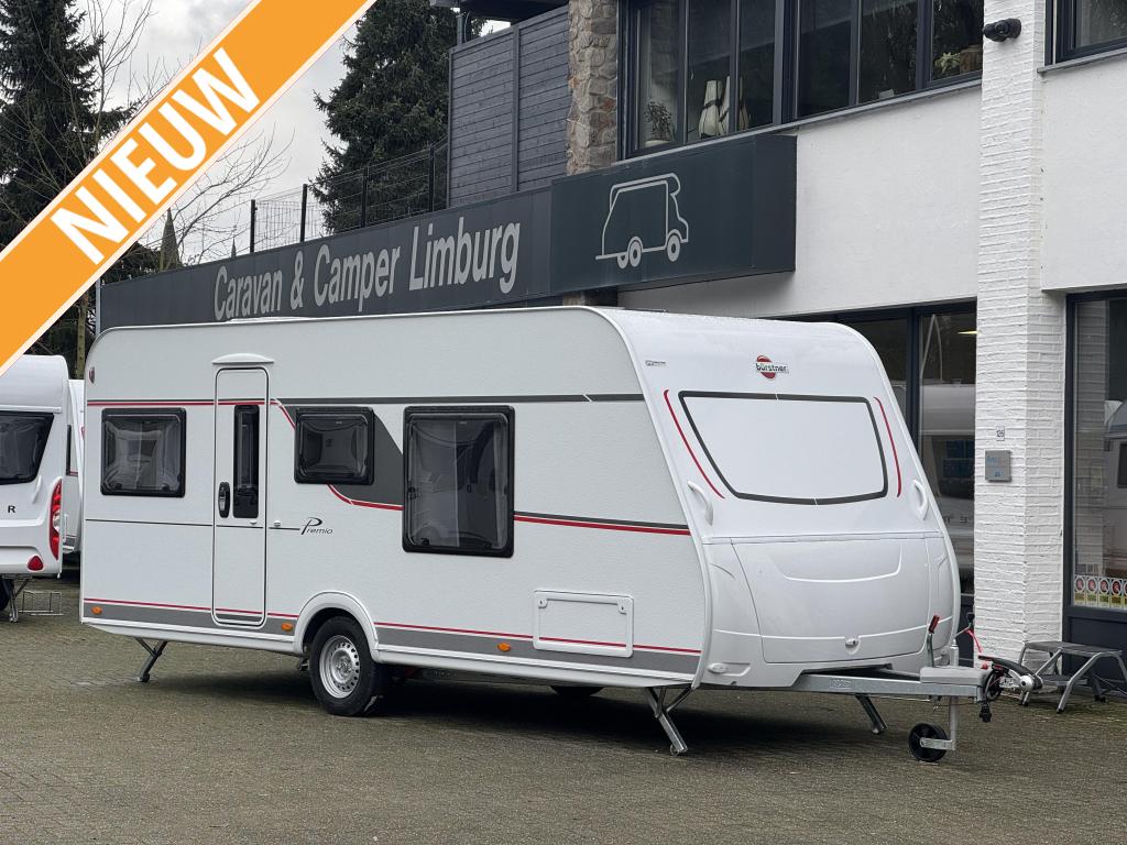 Bürstner Premio 490 TS , 2e Paasdag open, Caravans en Kamperen, Schokbreker, Treinzit, Bürstner, 5 tot 6 meter