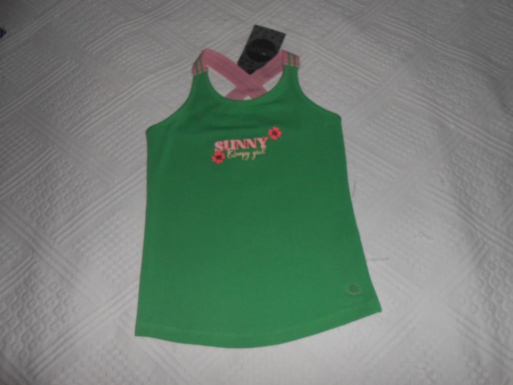 Nieuw groen topje maat 98/104 van Quapi, Meisje, Nieuw, Ophalen of Verzenden, Shirt of Longsleeve