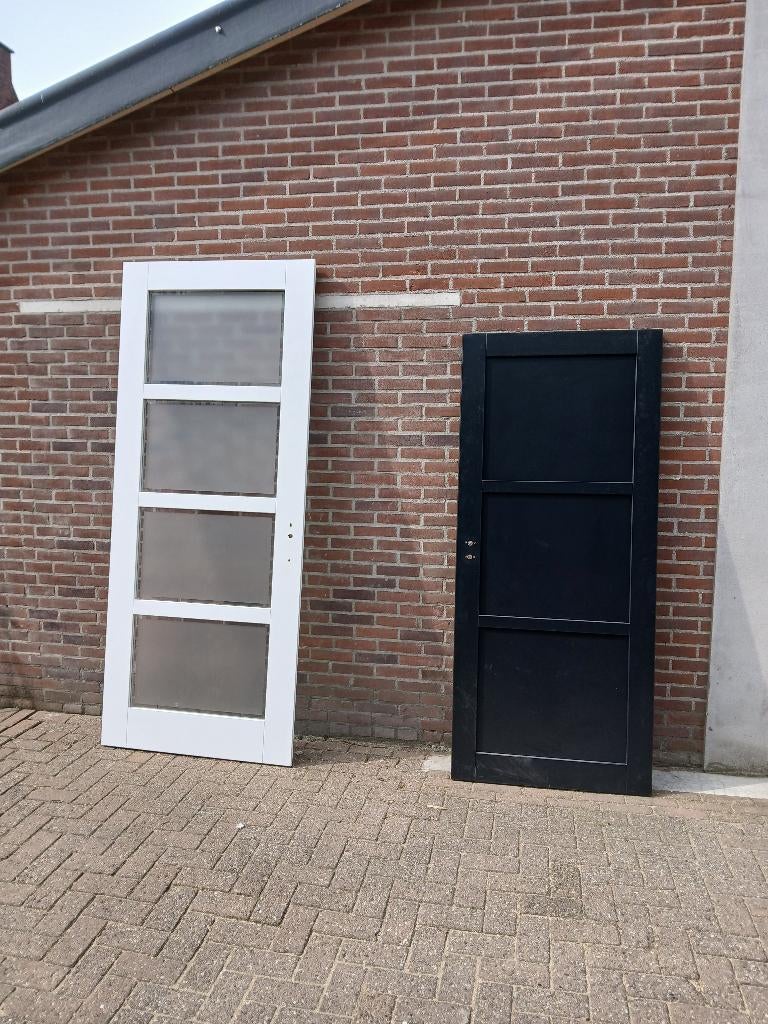 2 steel look deuren nieuw (nr33), Ophalen, Binnendeur, Nieuw, 200 tot 215 cm
