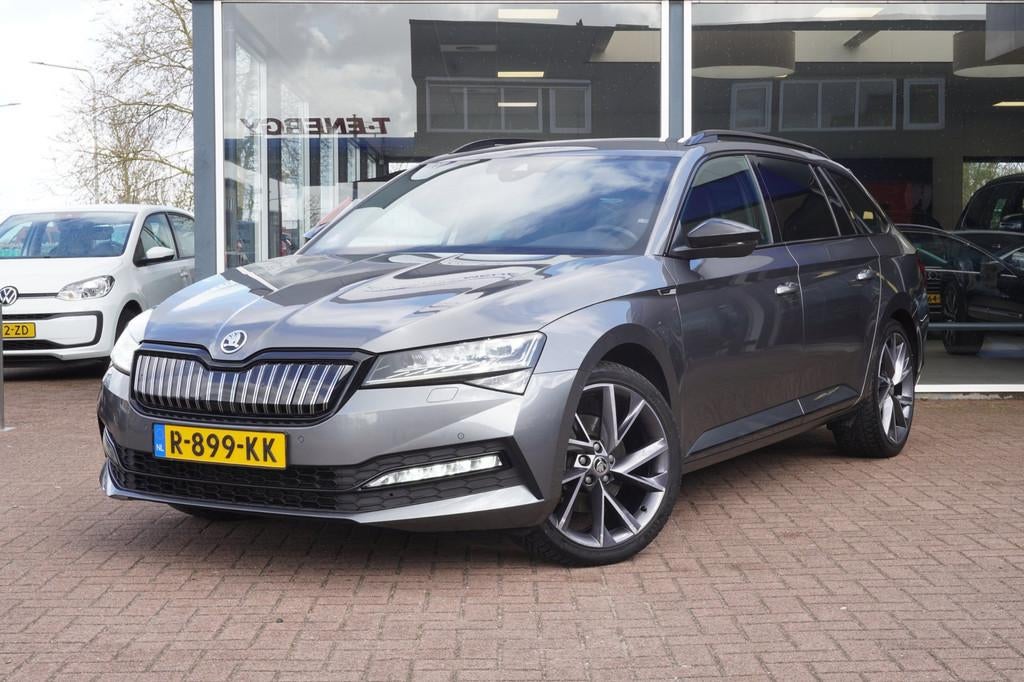 Skoda Superb Combi 1.4 TSI iV Sportline Business Automaat |, Gebruikt, 1695 kg, Hybride Elektrisch/Benzine, 1600 kg