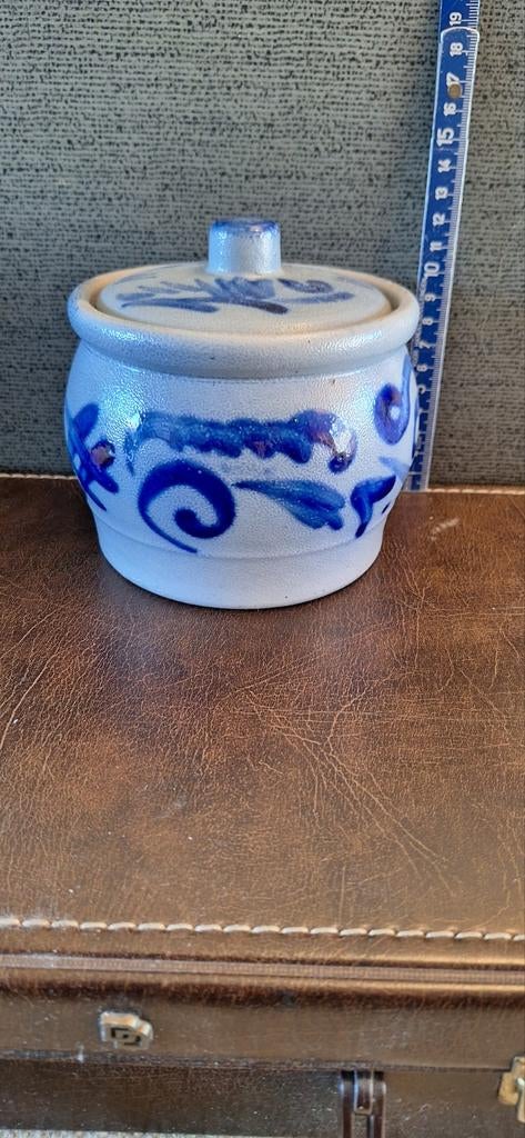 Keulse pot met deksel, Antiek en Kunst, Ophalen of Verzenden